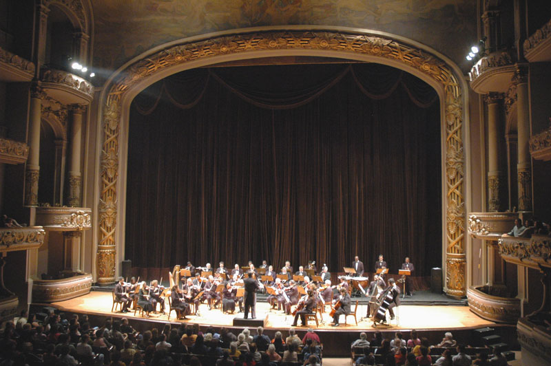 no Theatro Municipal do Rio de Janeiro